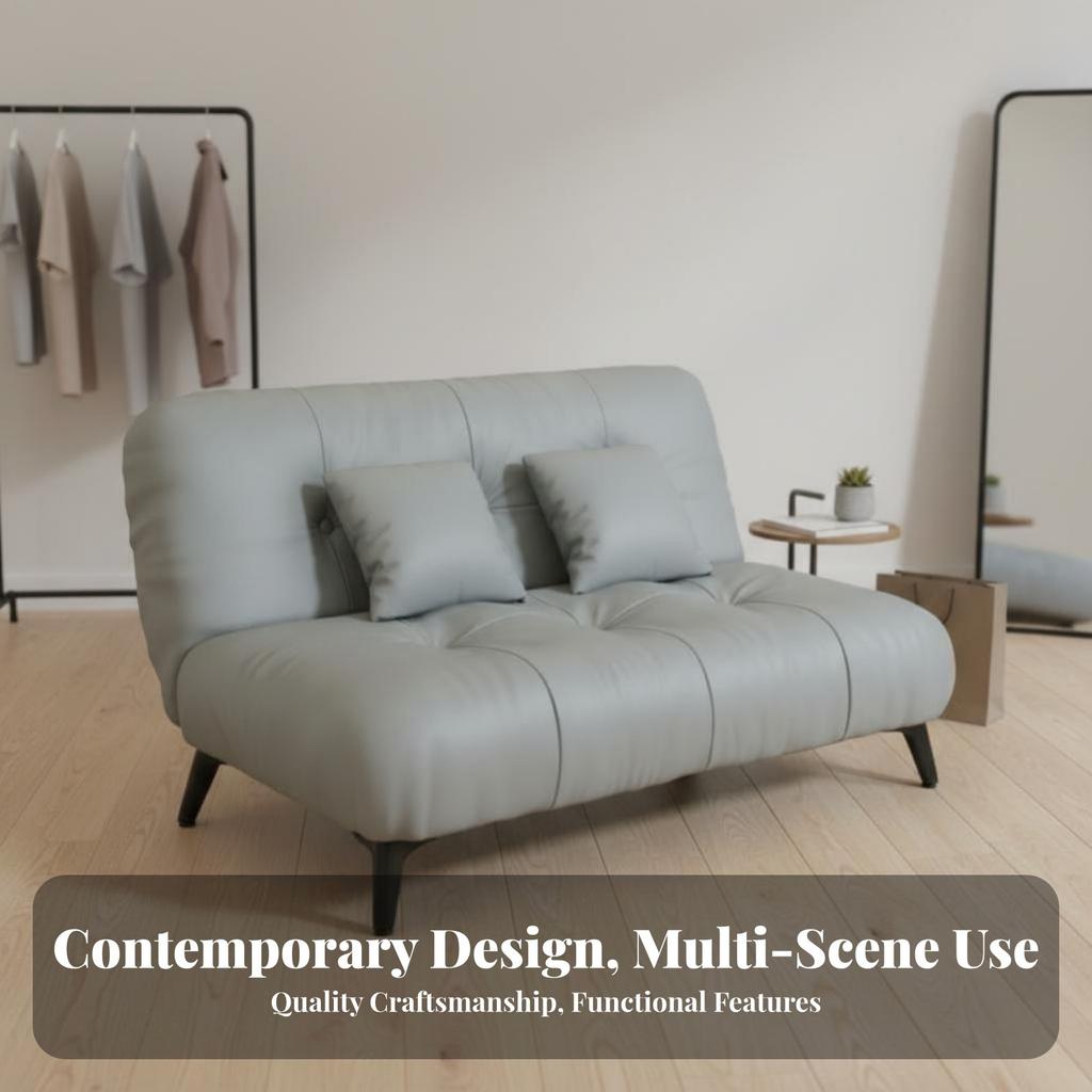Space-Efficient 2-Seater Settee Space-Saving Design Upholstered 2-Seater Settee Easy Assembly Sturdy Construction for Partners