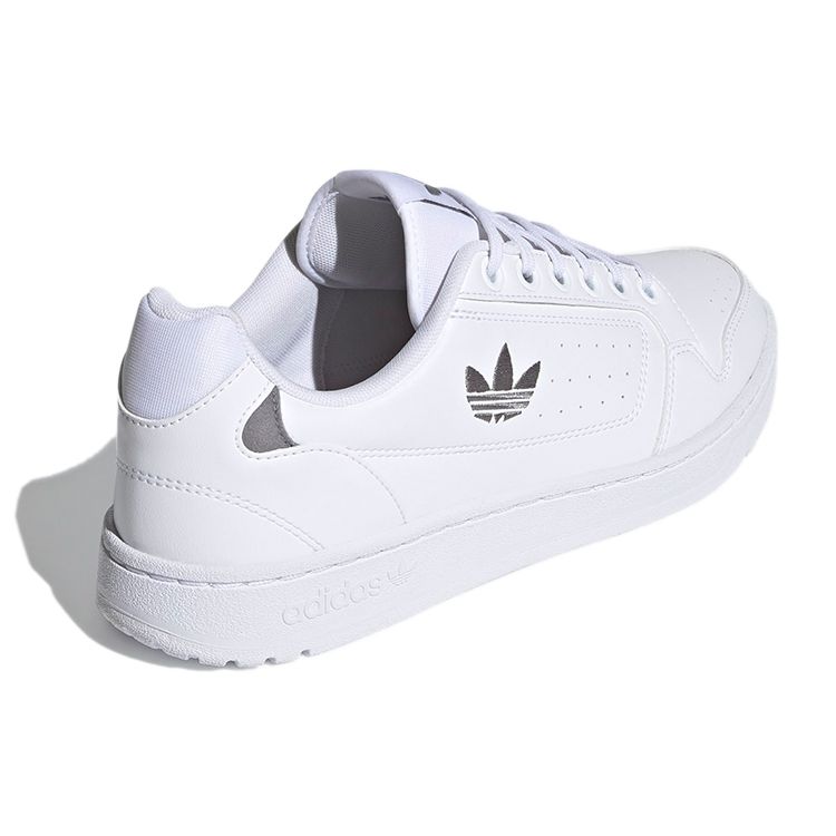 adidas Originals Ny 90 Синтетическая кожа Легкие Прочные Низкие Кеды для скейтбординга Унисекс Белые FZ2246