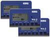 MA-2 Metronome, Blue & Black, Set of 3 (MA-2-BLBK)