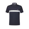 Tennis Series Solid Color Short Sleeve Polo Shirt Men Polo Shirts A11M423112F-NV