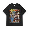 275 GSM Washed T-shirts 100% Cotton Dragon Ball V31 Daima Print Unisex Heavy Cotton T Shirt
