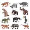 Realistic Prehistoric Animal And Primitive Human Model Toy For Home Desktop Decoration