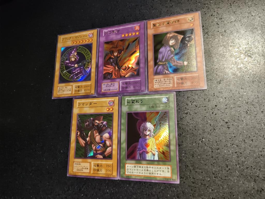 5 шт./комплект Yu-gi-oh!  Ями Бакура Самоконтроль Коллекционирование Подпись Торговая Флэш-Карточка Аниме Мультфильм Рождественский Подарок