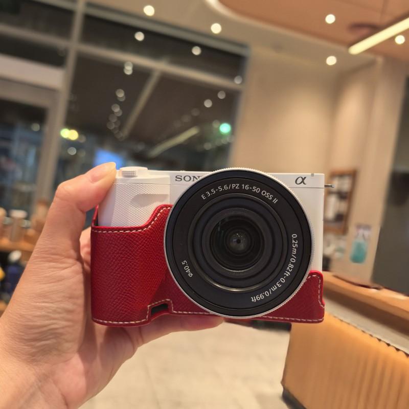 Camera Protective Case Sony A7C2 A7CR A6400 ZV-E10 II With Shockproof Design Palm Texture Grip