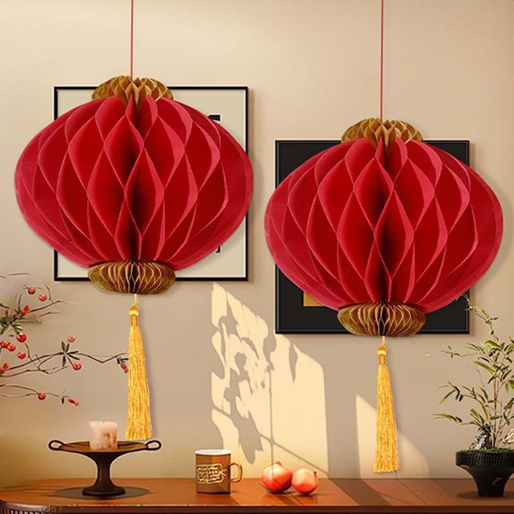 Traditional Chinese New Year Lanterns Blessing Spring Festival Supplies  New Year Gift