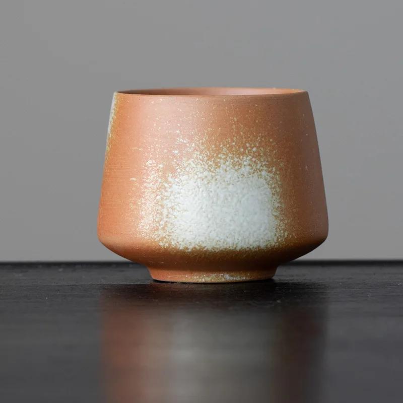 Керамическая чашка Винтажная грубая керамика Кофейная чашка Фарфоровая персональная одинарная керамика Чайные чашки Посуда для напитков Винная кружка Кружки для воды