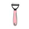 Pet Knot Combs Hair Brush Trimming Dematting Hair Remover Grooming Massage Tool for Cat Dog Hair Shedding Doubleside Beauty Tool