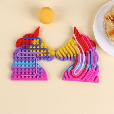 Силиконовая сенсорная доска-антистресс - Креативная развивающая игрушка для детей