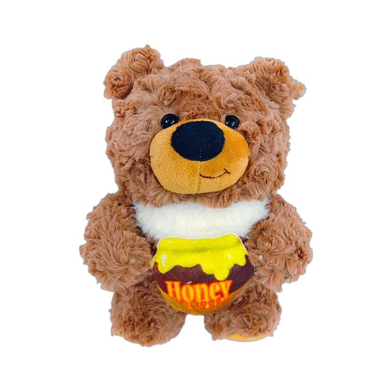 Новый стиль плюшевой куклы Xiangxiang Honey Pot Bear, восьмидюймовая кукла, куклы, свадебные покрывала и куклы-стойла