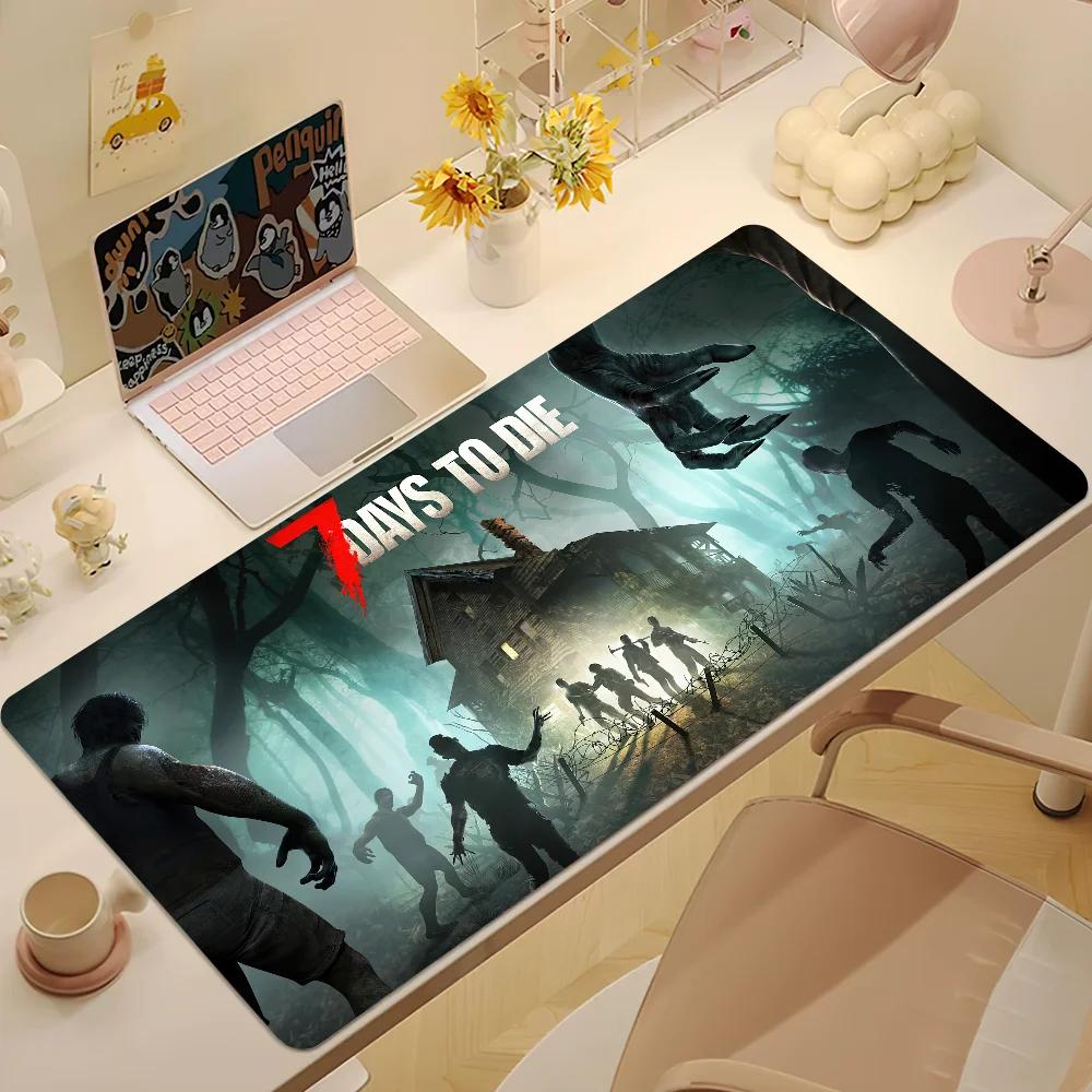 Days to Die Mouse Pad Desk Mat Large Nonslip Antifray Keyboard Ergonomic Office Rubber PC Home Custom
