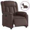 VidaXL Fauteuil Inclinable Électrique, Chaise de Relaxation avec Dossier, Siège avec Accoudoirs, Fauteuil TV de Salon, 3205252