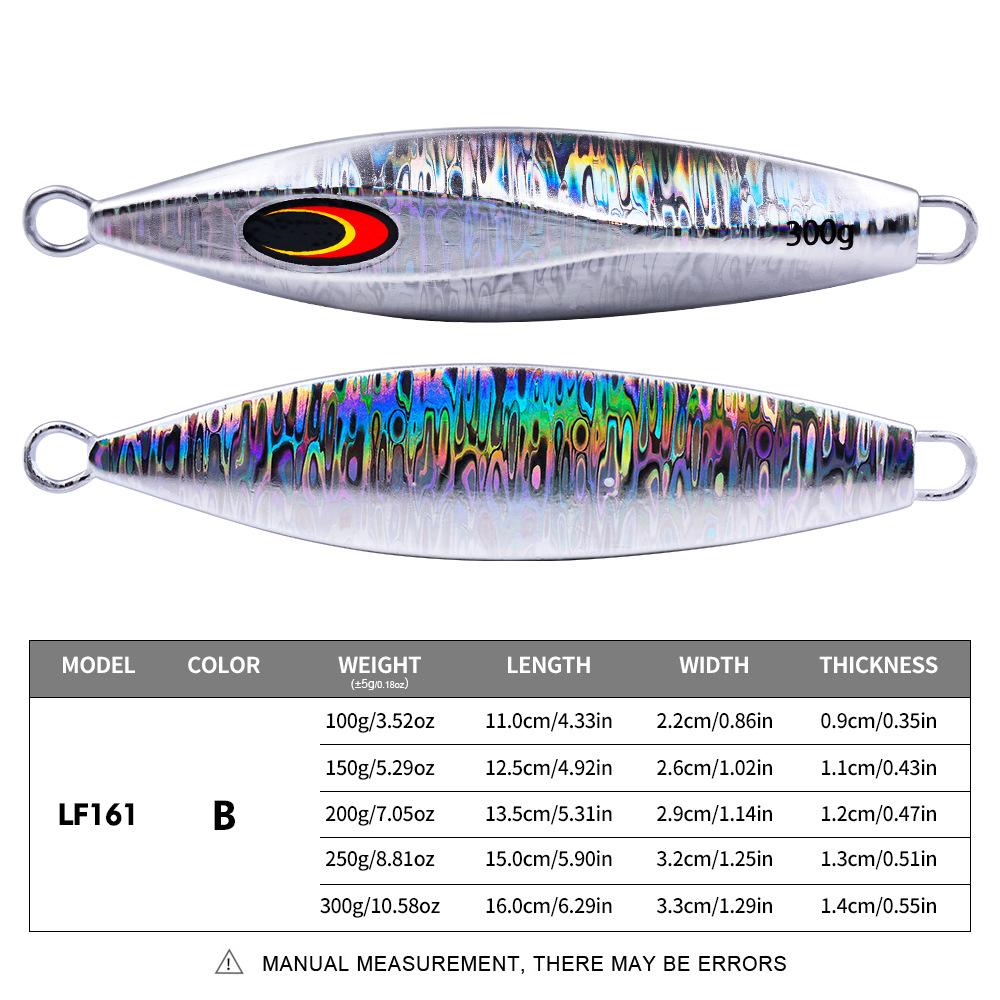 Глубокая морская железная пластина, свинцовая приманка для рыбы, металлическая приманка, медленно трясущаяся железная пластина, имитация приманки для рыбы, поддельная приманка