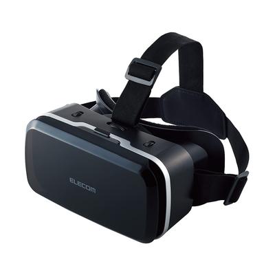 ELECOM VR Стандартные Очки для Смартфона, Тип, Совместимые, Черные, VRG-M02BK