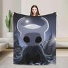 Hollow Knight The Night Blanket  Soft Warm Plush Throw for Kids Couch Chair Bed  Flannel Blanket Cover