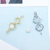 CLUCI 3pcs 925 Sterling Silver Pendant Lotus Flower Pearl Locket Silver 925 Lotus Flower Charm Pendant for Women Jewelry SC011SB
