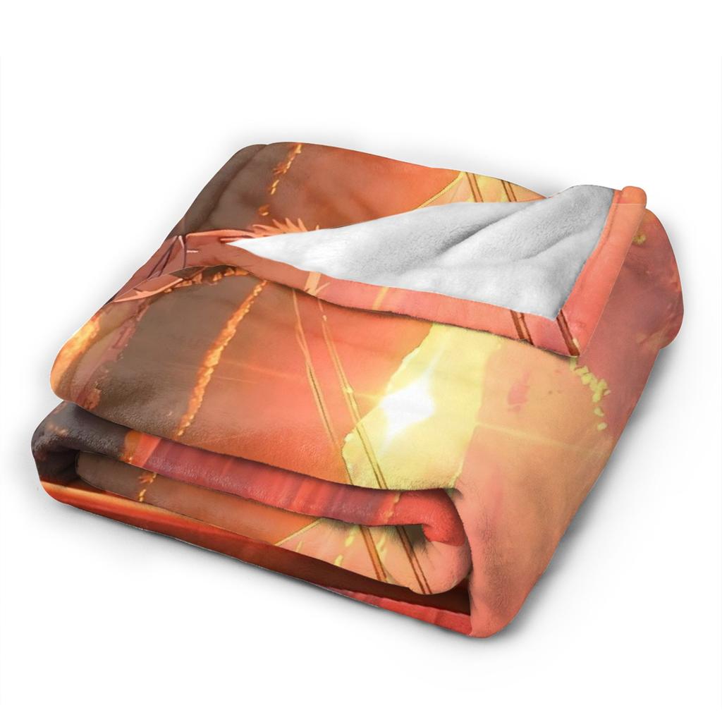 Soft Warm Blankets Picnic The Summer Hikaru Died Throw Blanket Flannel Bedspread For Home Decor Fashion Sofa Bed Cover