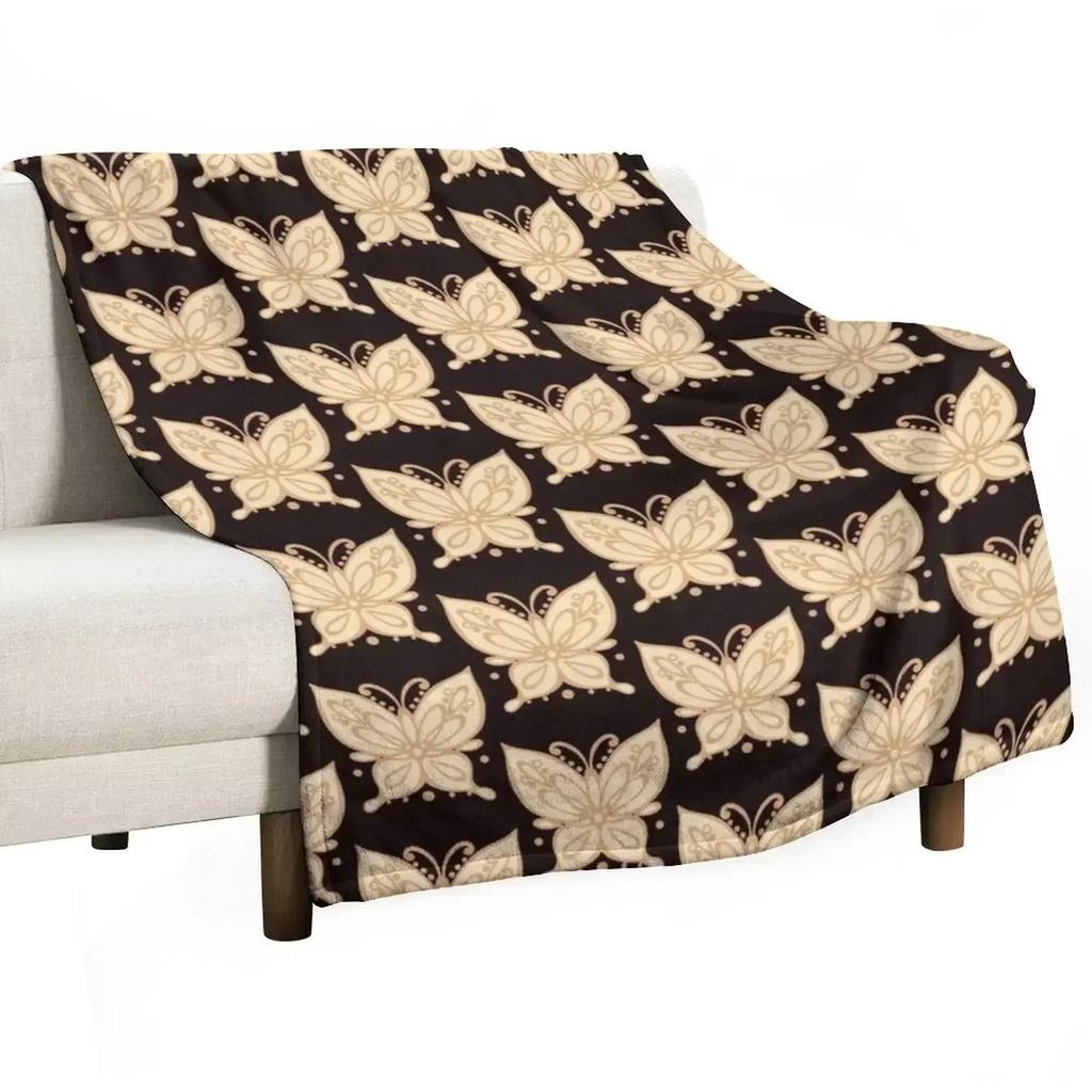 Encanto butterfly Throw Blanket Thin Luxury Designer Softest Fashion Sofas Thins Hairys Blankets