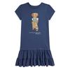Ralph Lauren Girls Polo Bear T-Shirt Dress