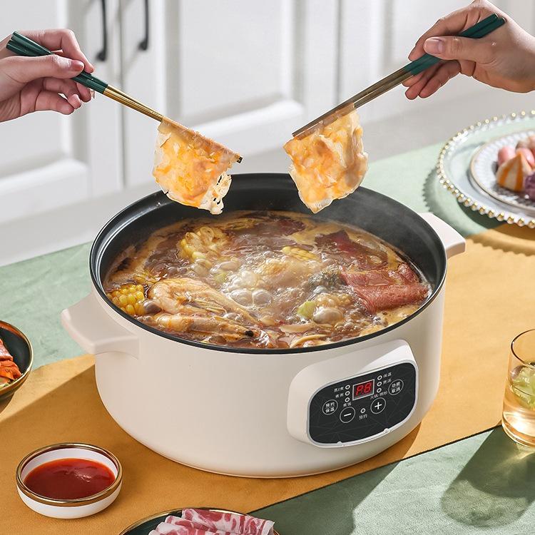 Интеллектуальная многоуровневая электрическая пароварка: Большая емкость, трехслойный, для многофункционального домашнего использования