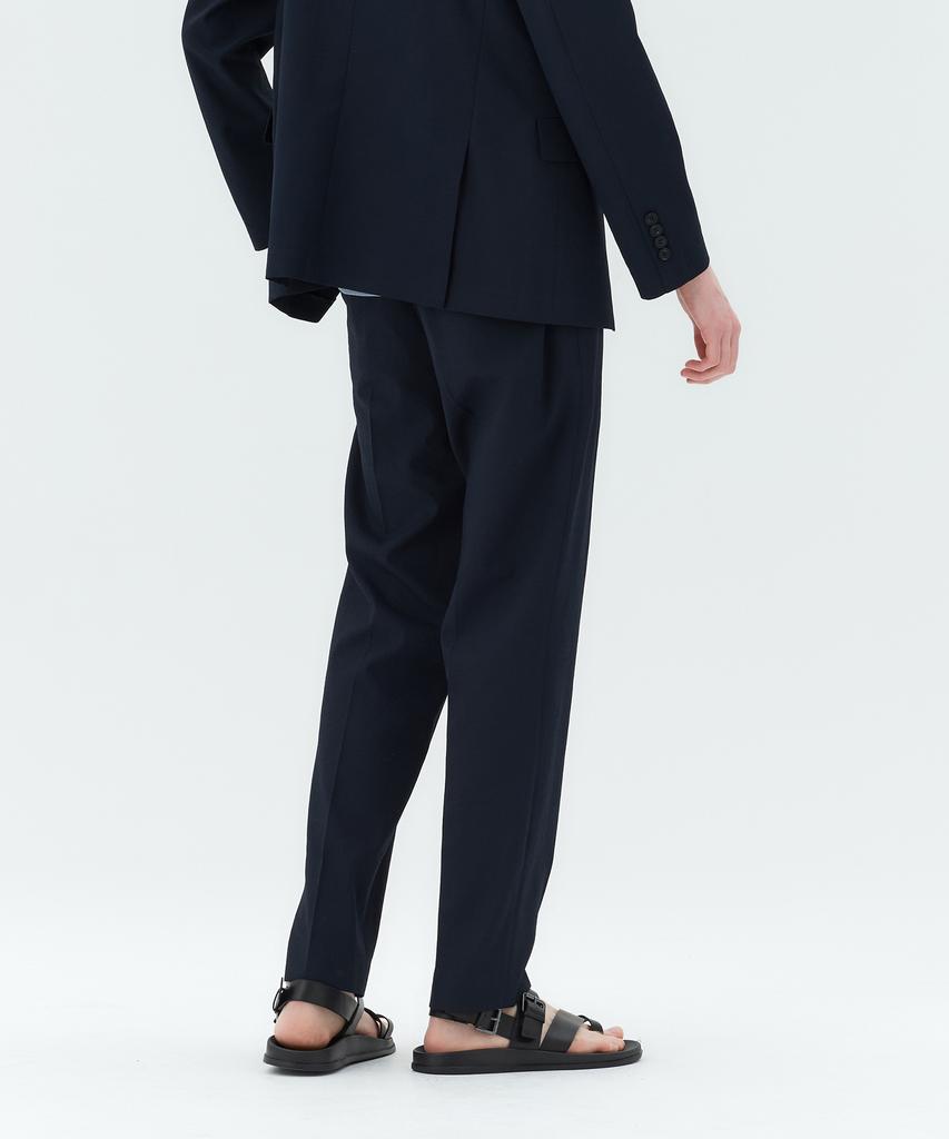 MINDBRIDGE [Cool] Tapered Fabric Modified Elastic Waist Pants Mypt3103
