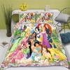 Snow White Duvet Cover Princess Series Set Comforter Bedding 3d Children'S Bedding Set 3-Piece 1 Quilt Cover King Size