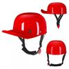 Vintage Gangster Style Snapback Cap Motorcycle Helmet Men Women ABS Material All-Season Riding Head Protection