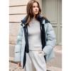 ELLE90 Women's Goose Down Commuter Short Puffer Jacket
