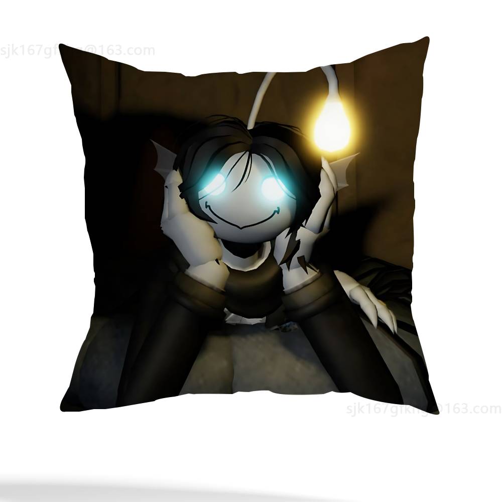 P-Pressure Sebastian Solace Pillow Case Anti-Dustmite Pillowcase Invisible Zipper Silky Short Plush Sofa Cushion Cover