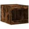 Cat Litter Box Smoked Oak 47x59x42 cm Wood Based Panel