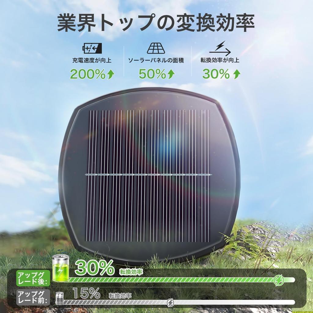 BITPOTT Outdoor Waterproof Solar Lights of Light Automatic 3 Garden Path Suitable for Flower and Landscapes (Set 4) IP65, Stylish, Bright, Sensor,