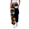 Женские повседневные модные спортивные штаны с принтом на Хэллоуин, повседневные брюки