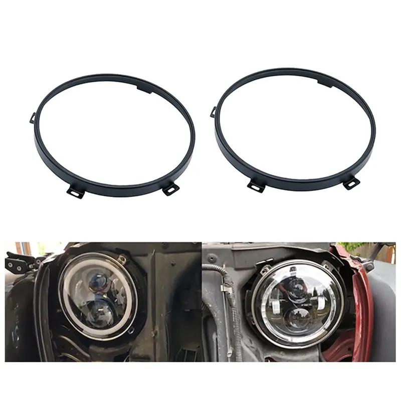 7inch Headlight Mount Bracket Holder Base Headlamp Outer Brackets for Jeep Wrangler JK 2007-2017