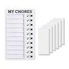 Kid Chore Chart Portable Routine Checklist Board for Daily Routine Planning, Schedule Checklist Board with 60 Cardstock