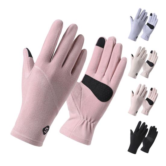 Зимние термоперчатки ветрозащитные бархатные перчатки для снега с сенсорным экраном теплые перчатки для холодной погоды для вождения на открытом воздухе бега велоспорта походов