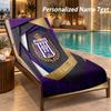 Custom Text Anderlecht FC Print Beach Towel Large Towel For Home Bathroom Beach