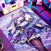 Genshin Impact Print Rug, Washable Floor Carpet, For Entryway Dorm Laundry Room Office Study, Home Decor Birthday Christmas Gift