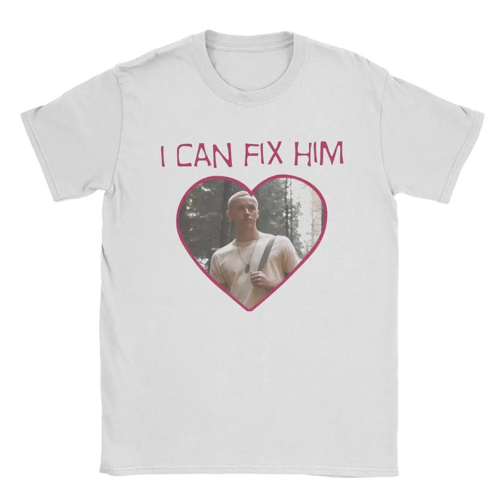 Футболка I Can Fix Him Coriolanus Snow для мужчин с круглым воротом, хлопковые футболки, футболка с коротким рукавом Tom Blyth, топы больших размеров