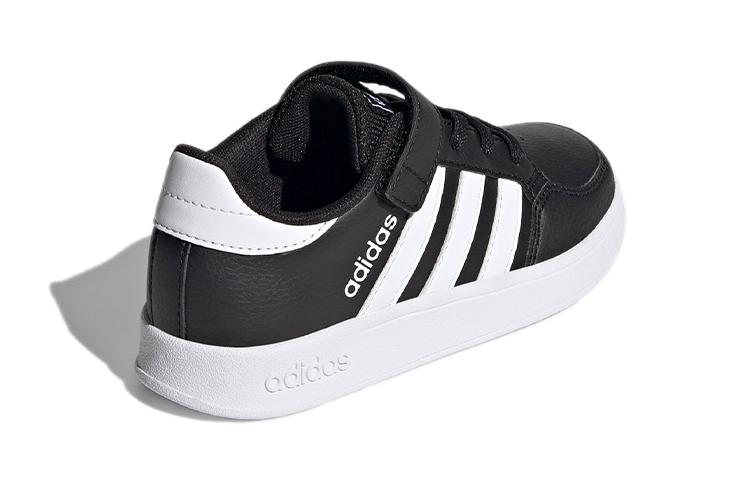 adidas Neo Breaknet Удобные и модные Устойчивые к истиранию Низкие кеды для скейтбординга Черно-белые FZ0105