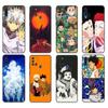 Черный чехол из ТПУ для Samsung Galaxy A50 50S A30S A10 A11 A21S A31 A41 A51 A71 M21 M30S S10 LITE HUNTER x HxH Gon Killua аниме