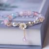 Handmade Crystal Flower Bracelet for Kids - Girlish Style, Perfect Gift for Best Friends