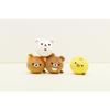San-X Rilakkuma Плюшевая игрушка для обнимания MV24601 - Мягкий и приятный на ощупь Rilakkuma, 65 мм