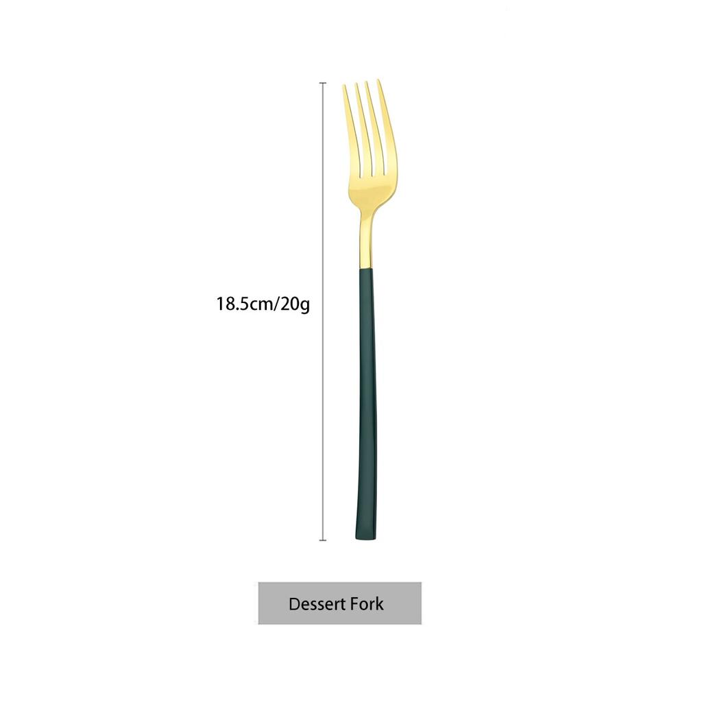 1 шт., десертная вилка, набор столовой посуды, обеденная вилка из нержавеющей стали, столовые приборы, посуда, кухонное серебро, столовые приборы высокого качества