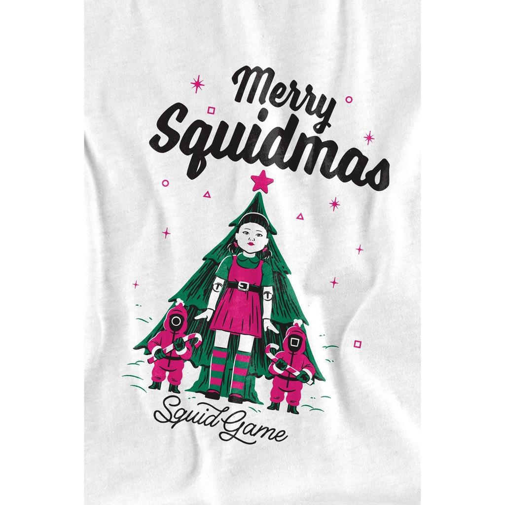 Squid Game Unisex Adult Merry Squidmas T-Shirt