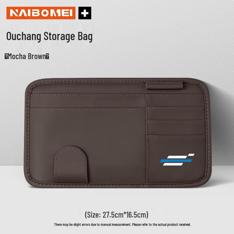 Car Document Holder, Sun Visor, and Glasses Clip for Oshan X5/X7/Z6/Cosay 3/5/6Pro Models.