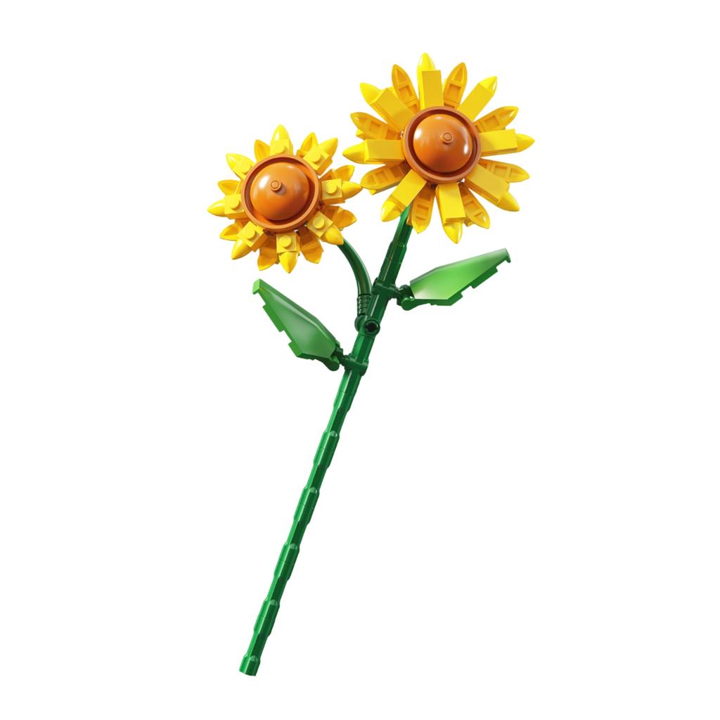 Building Block Rose Everlasting Flower Bouquet , Building Block Assembly Diy Decorative Item , Girls' Festival Gift