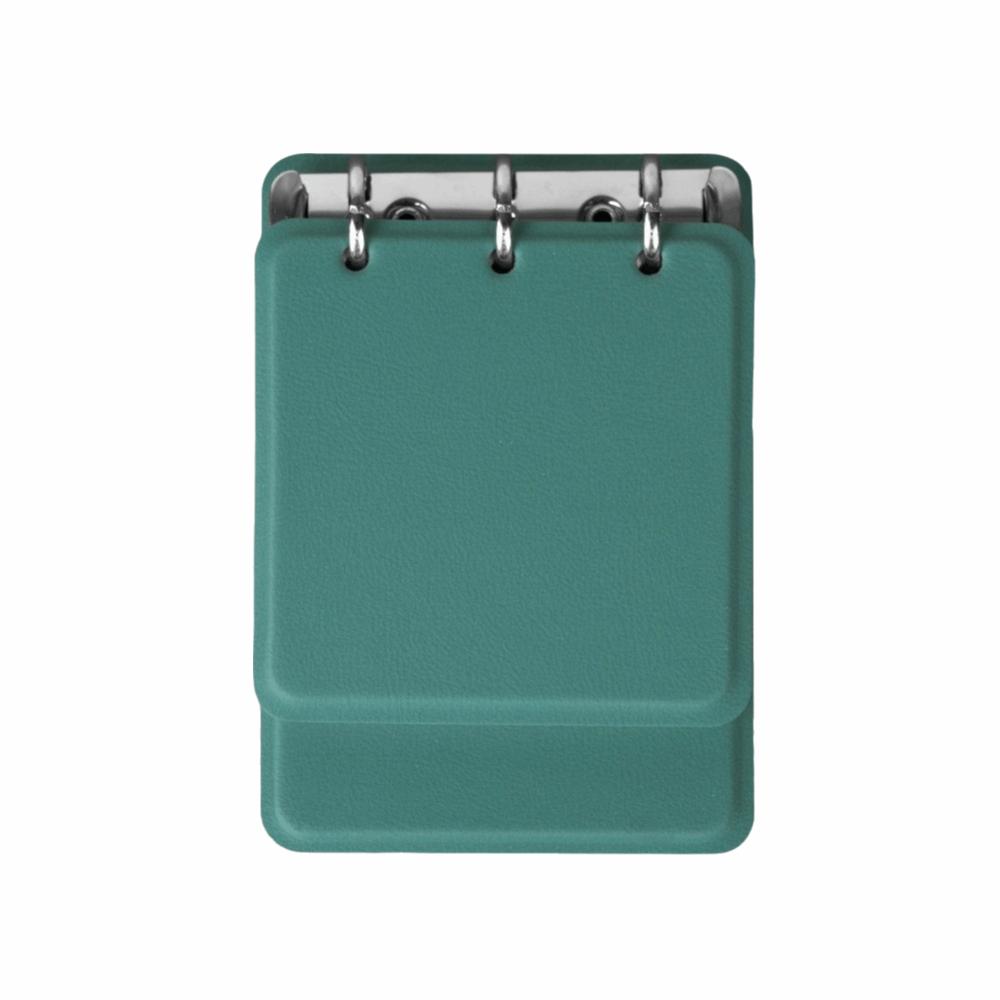 Refillable Loose-Leaf Notebook 3-Ring Binder Notepad Mini Pocket Journal  Students