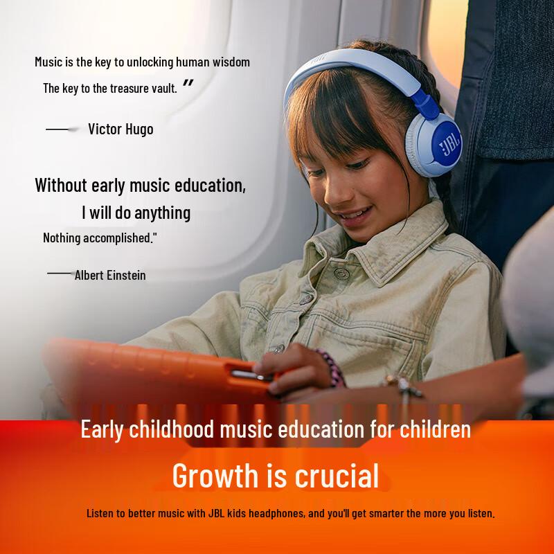 JBL JR320BT Детские беспроводные накладные Bluetooth-наушники