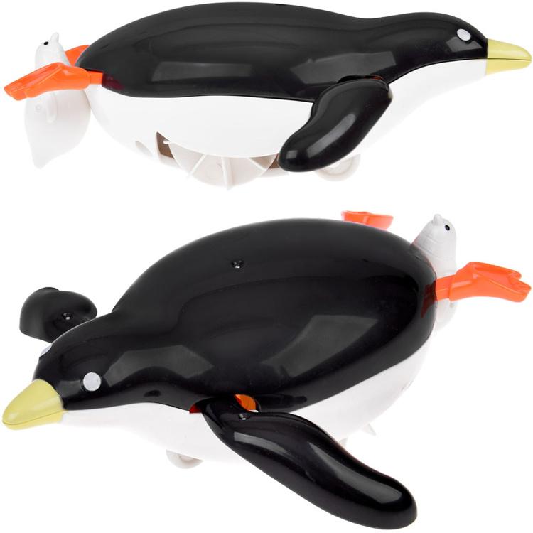 penguin for children' bath swims, moves wings and paws ZA5602