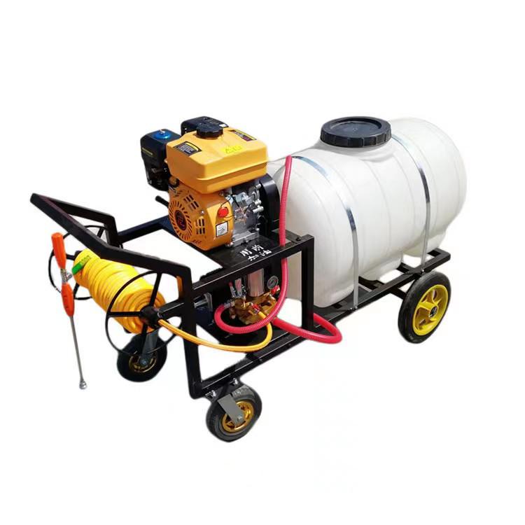 300L Hand-Pushed Agricultural Mist Sprayer for Livestock Disinfection and Pest Control