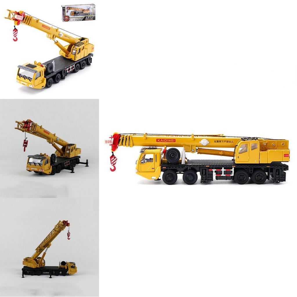 Premium Quality 155 Scale Diecast Mega Lifter Crane Construction Vehicle Model For Kids
